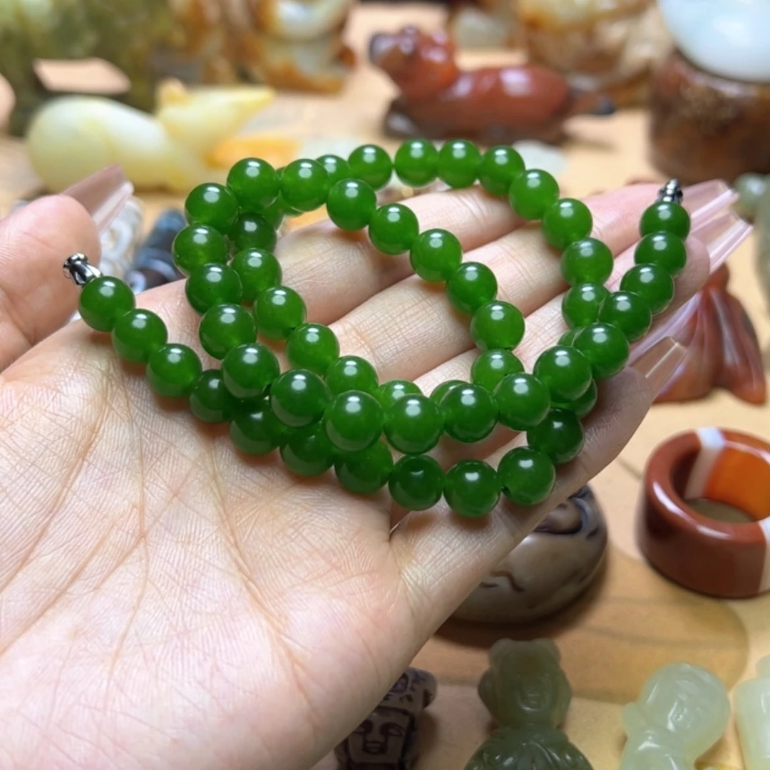 【闪购商品】蛇纹石玉颈饰未镶嵌