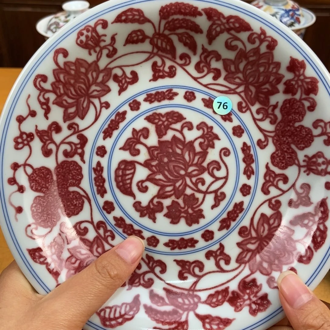 手绘现代茶具非古董