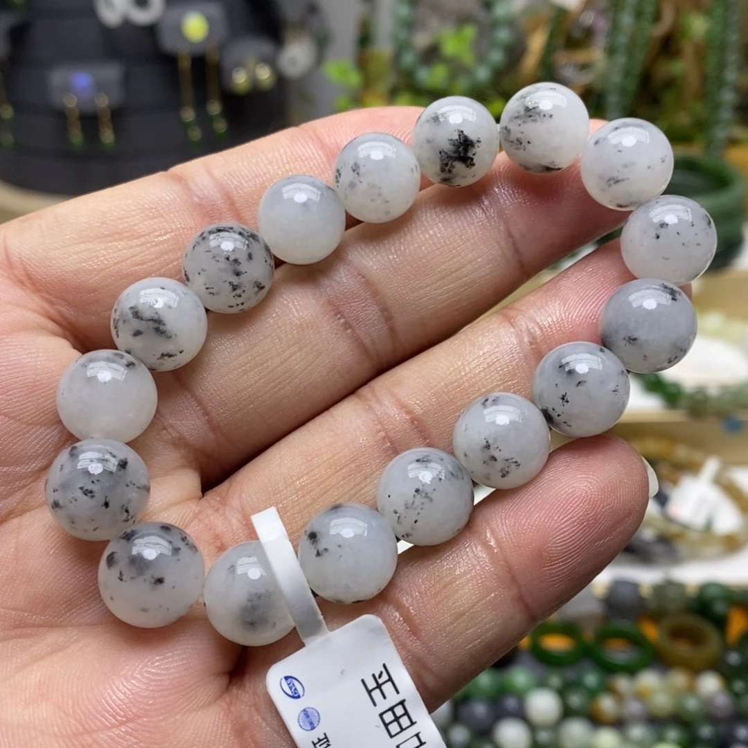 和田玉手链未镶嵌45