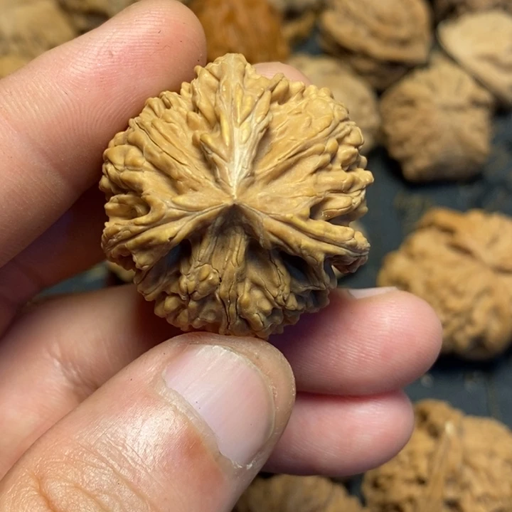 文玩核桃吊坠老*泽文玩核桃异形单只