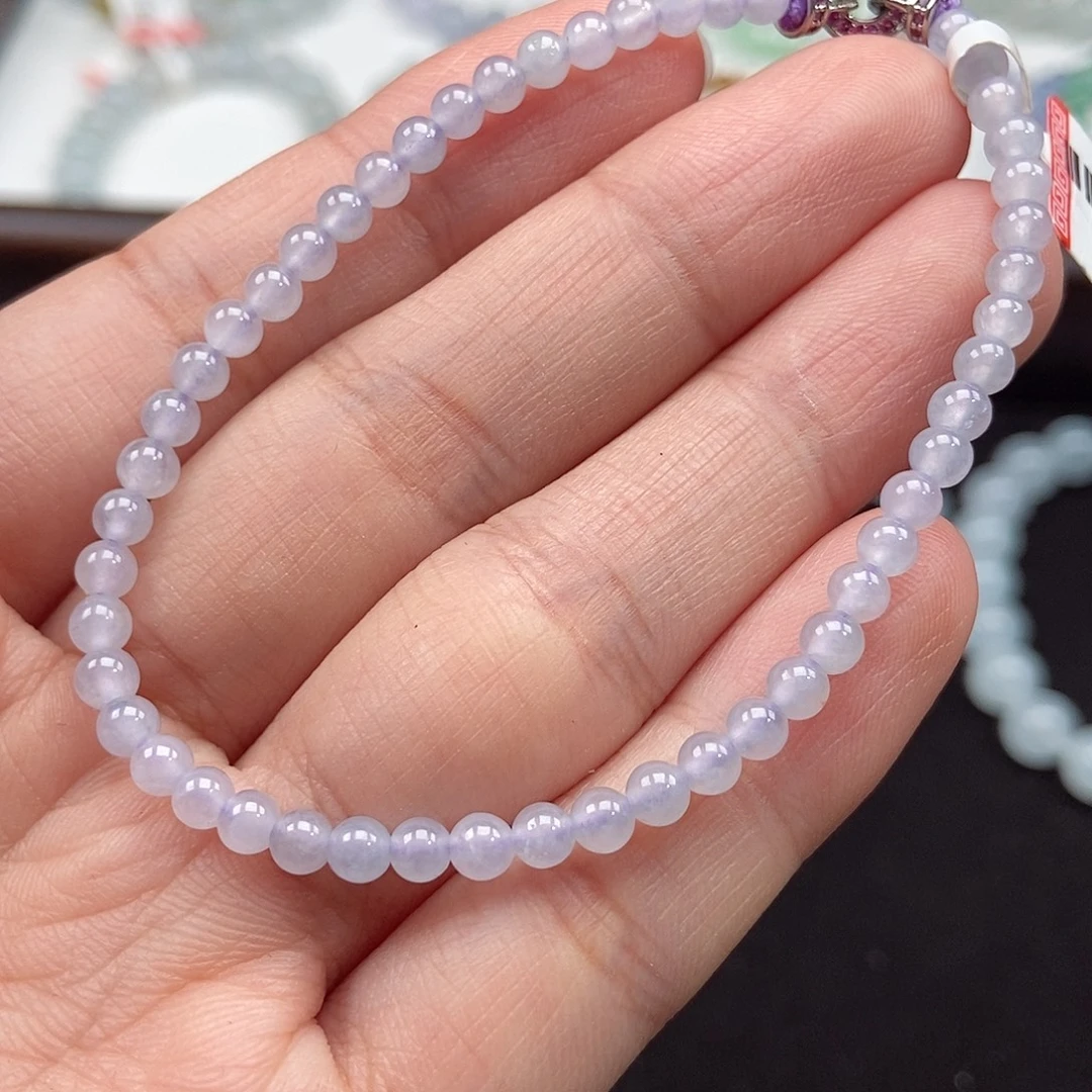 翡翠未镶嵌手串卡3.7