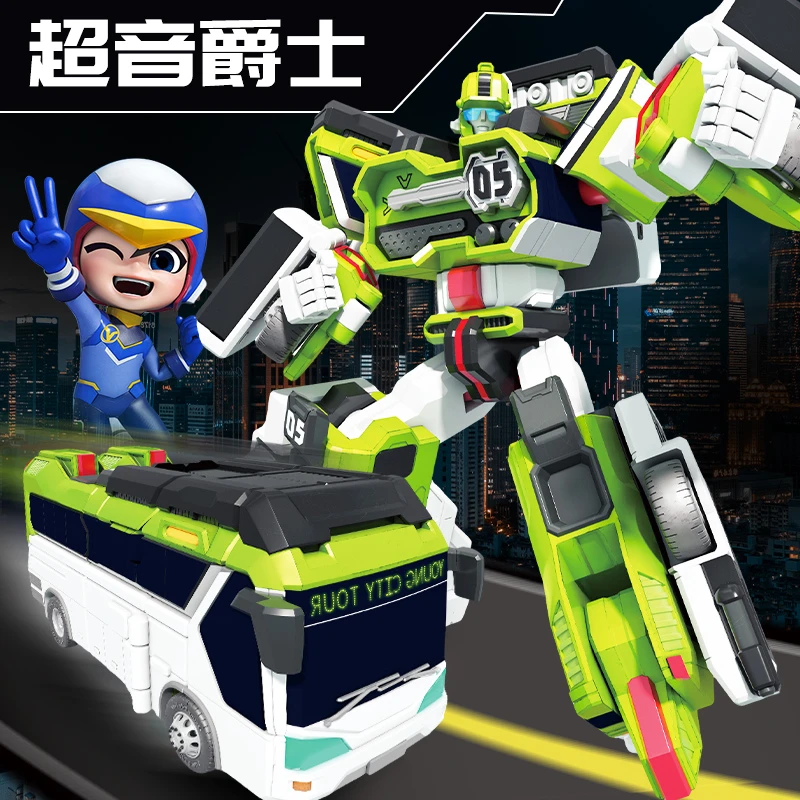 托宝战士之银河侦探6第六季超音爵士S男孩变形机器人金刚兄弟玩具