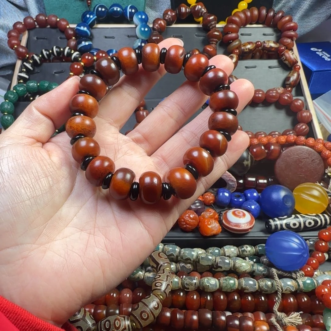 未镶嵌手链玛瑙/玉髓啊*