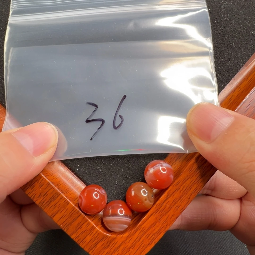 南红玛瑙配饰10.5+mm 36号未镶嵌