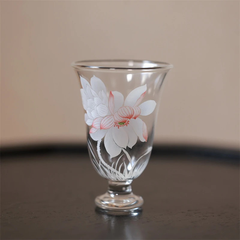 YQHW1006【学茶严选】并蒂莲闻香杯 茶器