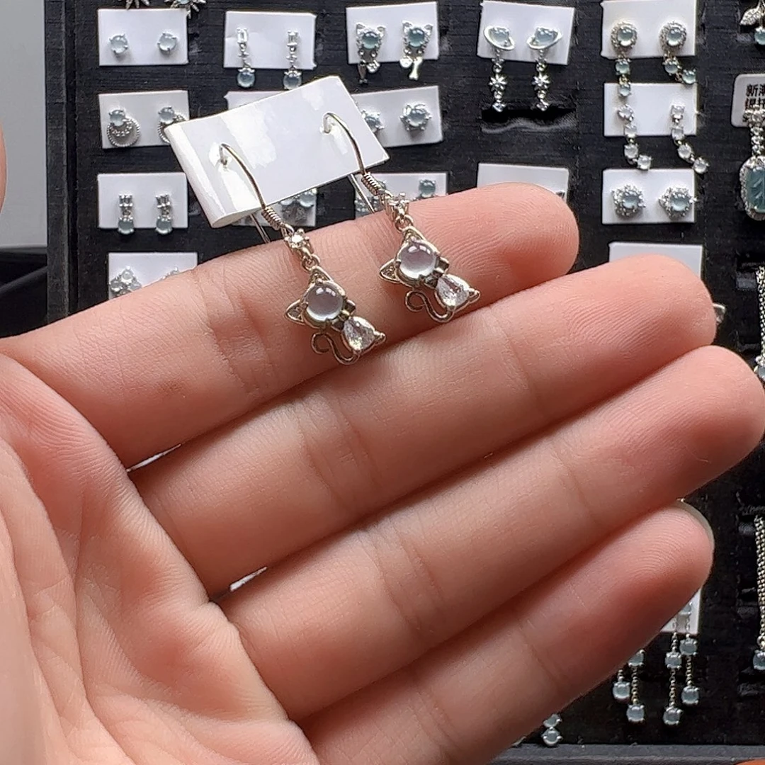 翡翠银S925镶嵌手链