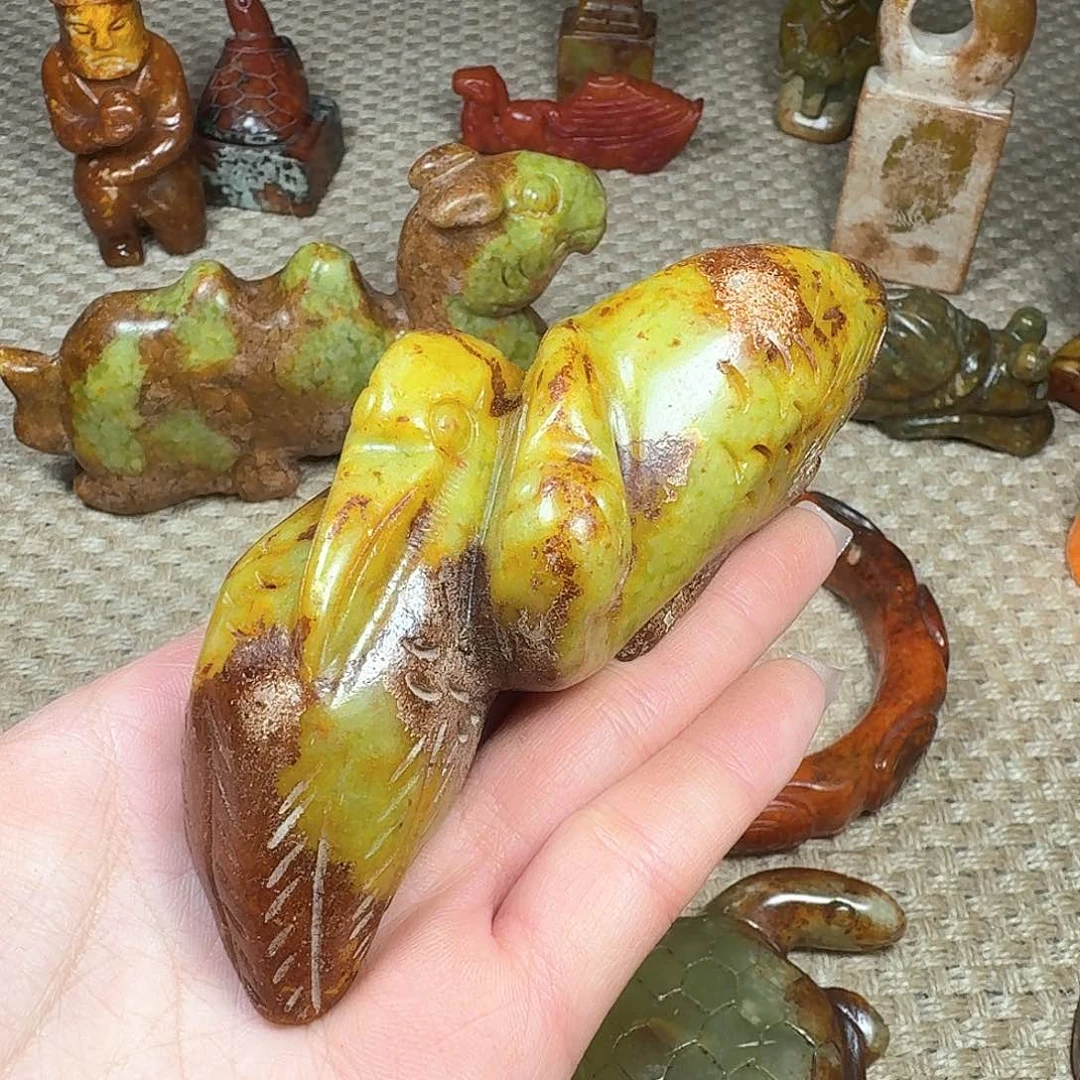 白玉菩提吊坠挂件