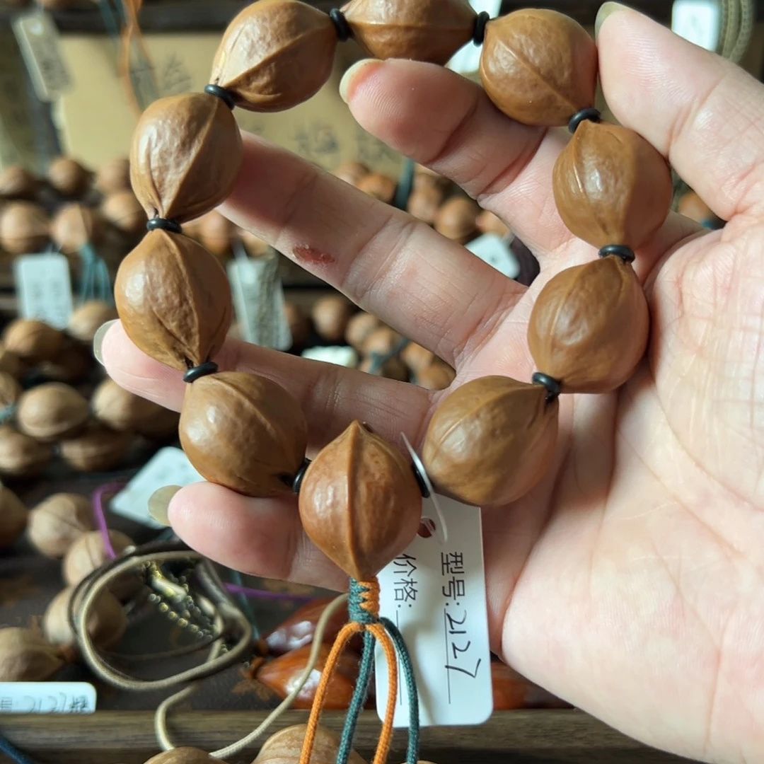 吊坠橄榄核梅林铁核老树核素串2127精品