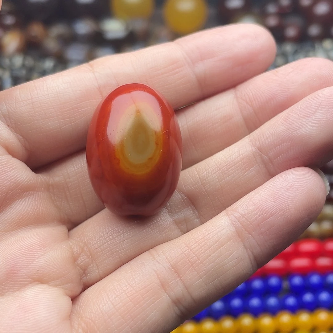 玛瑙/玉髓未镶嵌精品老玛瑙手串