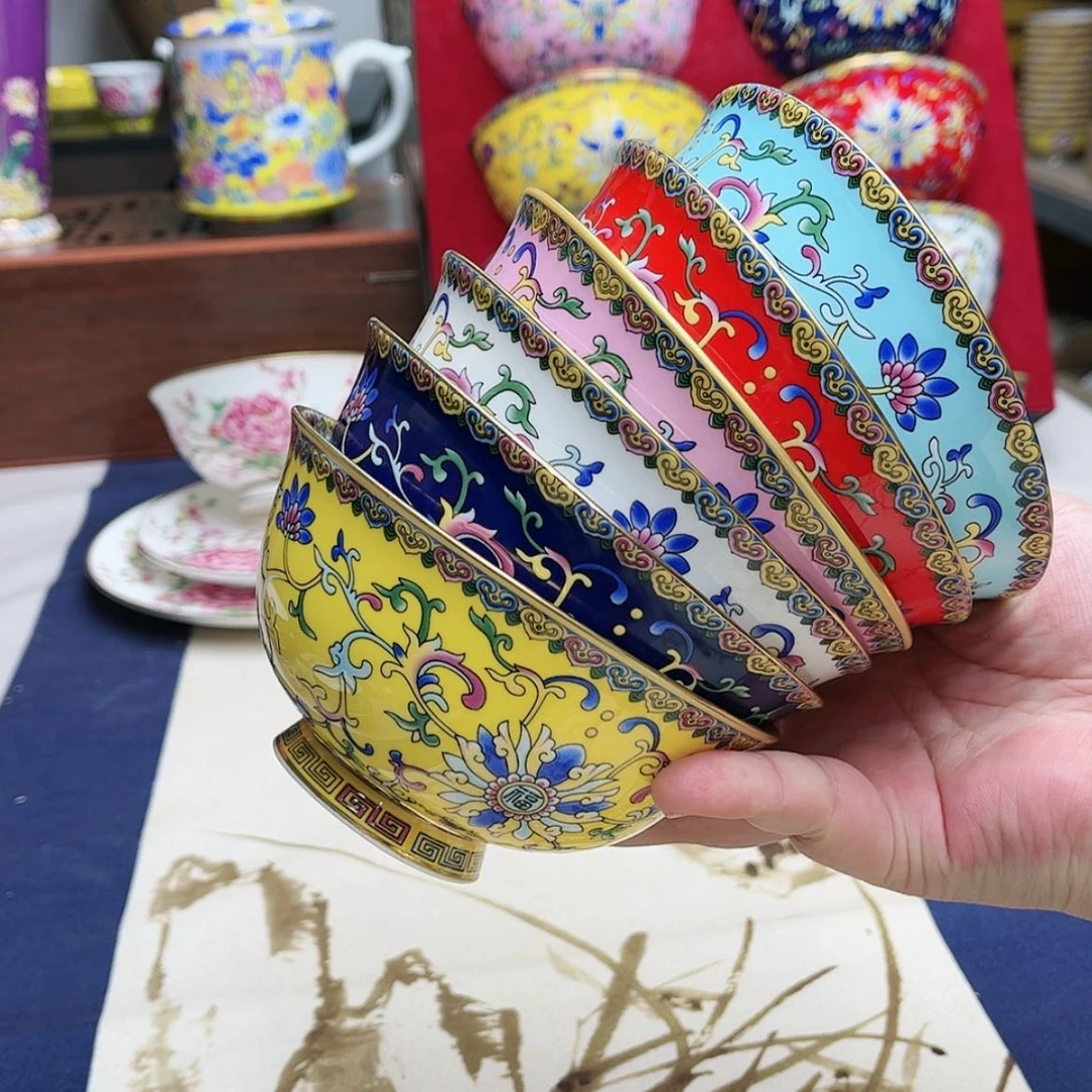 【闪购商品】珐琅4.5英寸6混。。。。。