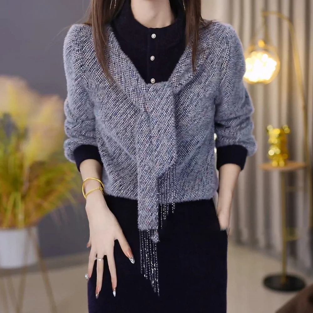 【上衣+半身裙】两件套2025新款气质时尚大气收腰显瘦女装套装裙