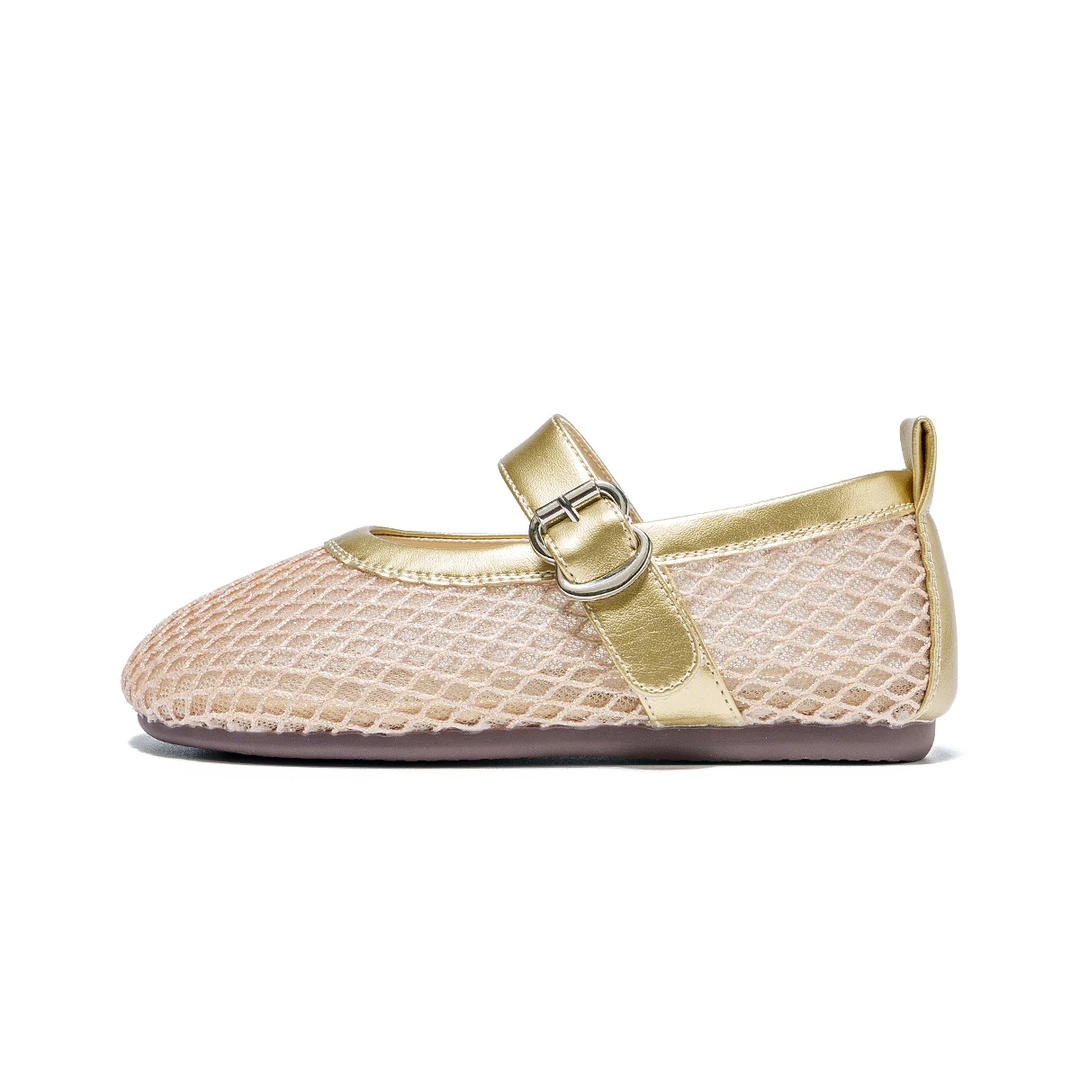 【品牌折扣】夏季新款儿童镂空玛丽珍休闲鞋女网鞋1254