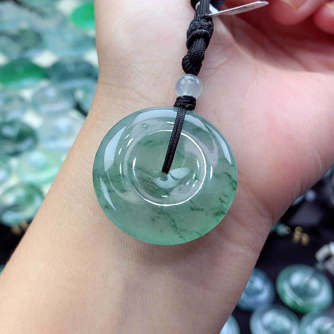 颈饰未镶嵌翡翠编号27-尺寸29/6.9