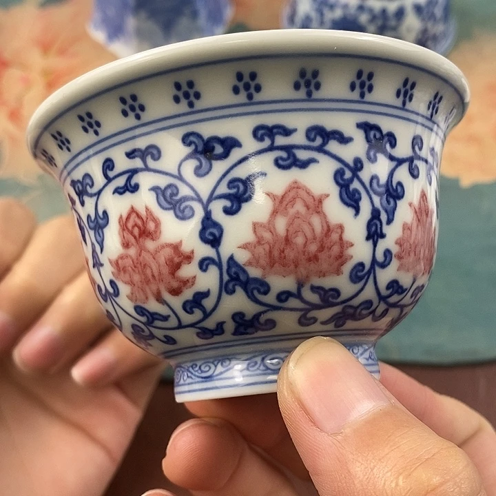 杯现代景德镇全手工全手绘茶具16888888