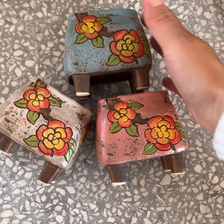 紫砂花盆粗陶材质多肉花盆