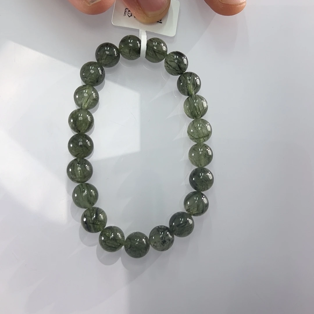 水晶手链未镶嵌绿发晶