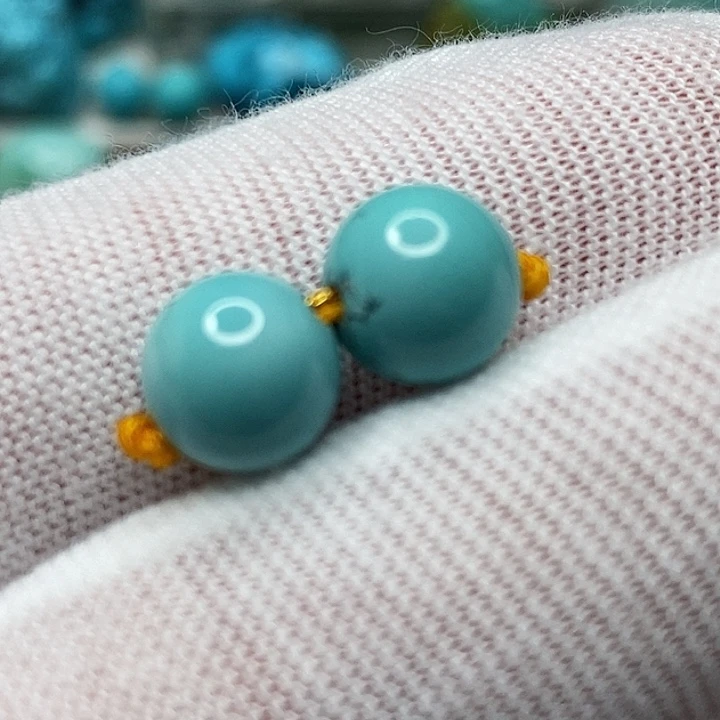 绿松石未镶嵌天然原矿 地大质检