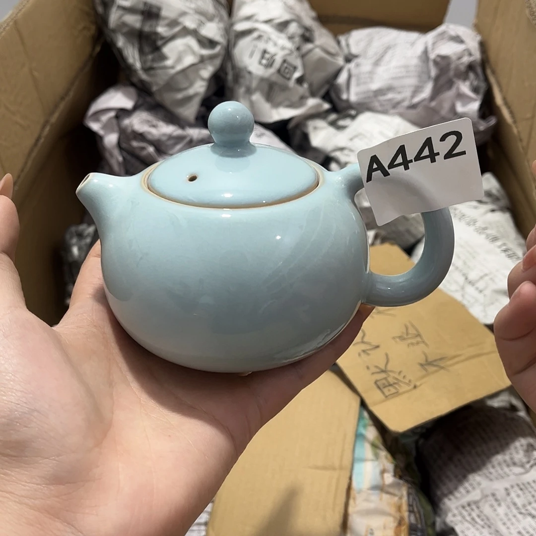 瓷片茶摆件工艺品摆件666