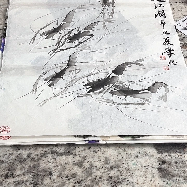 国画夏学惠老师的作品