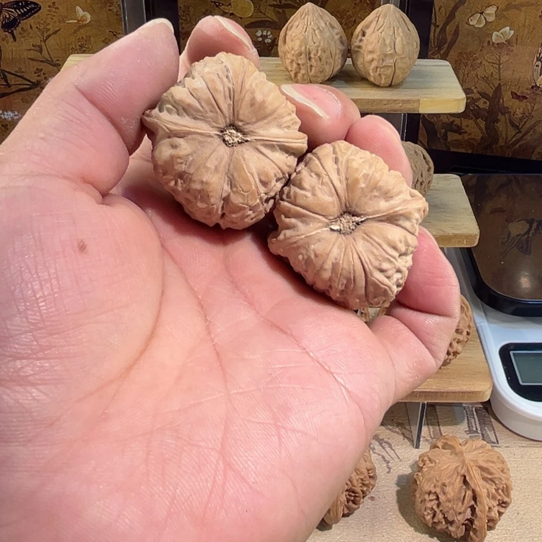 把件文玩核桃南瓜墩