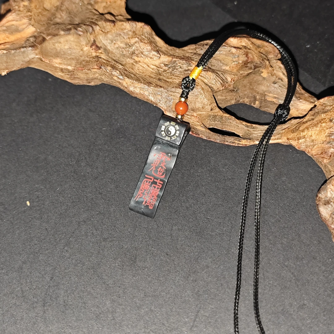 【索兰仁钦】墨玉项链 A1530