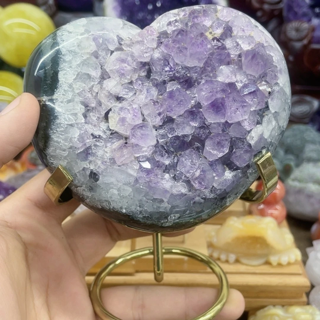 紫晶未镶嵌大型摆件（非配饰）