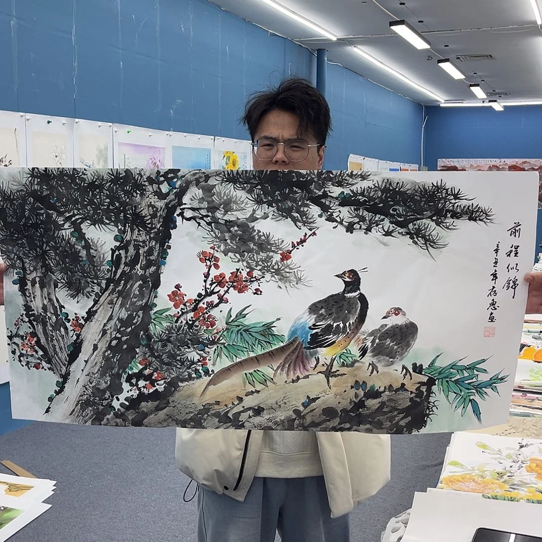 国画纯手绘作品欣赏