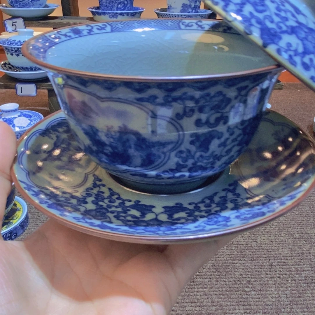 景德镇陶瓷简装茶器套组