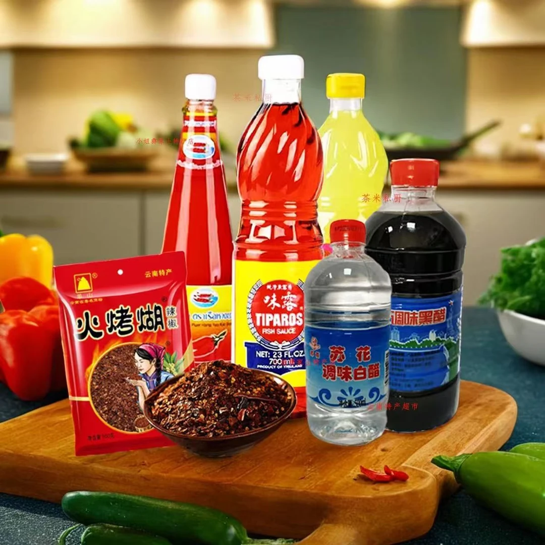 泰国进口双船牌辣椒酱味露牌鱼露调味汁泰仙女酸柑汁舂鸡脚调料