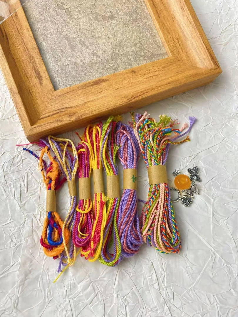 繁花手绳编绳材料包含配件  免费送教程