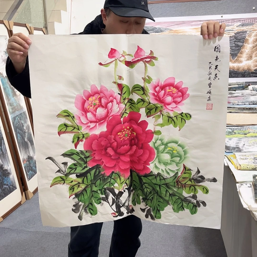 国画TH国画单幅任发