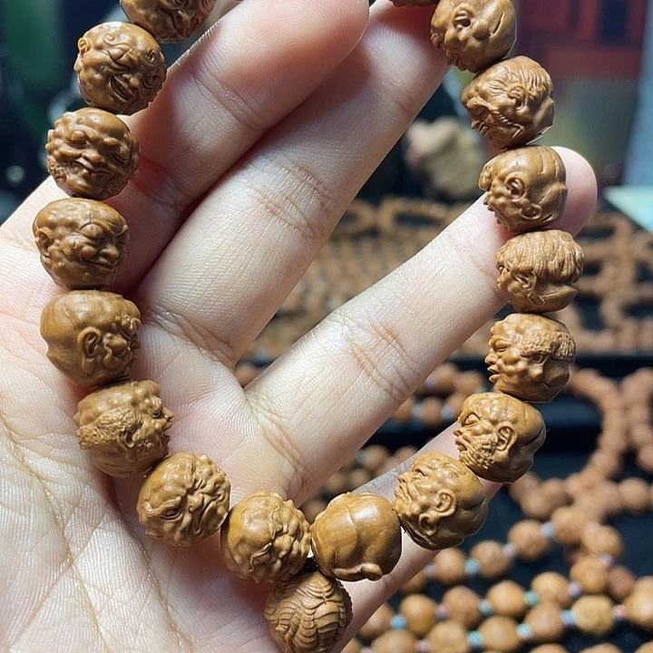 橄榄核手串/手链龙纹
