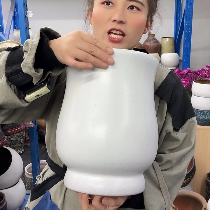 23×30 -粗陶花盆有孔-买买买