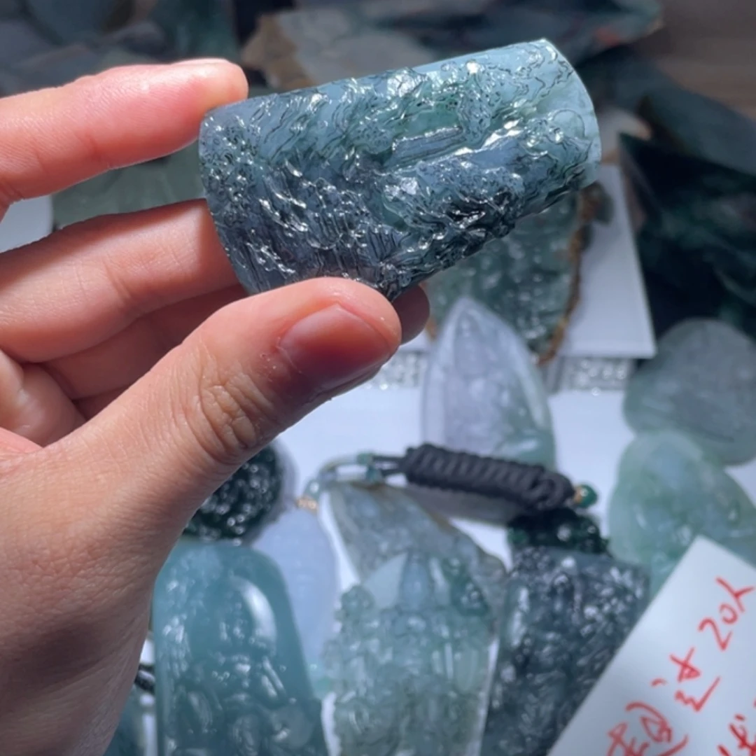定制翡翠未镶嵌123456