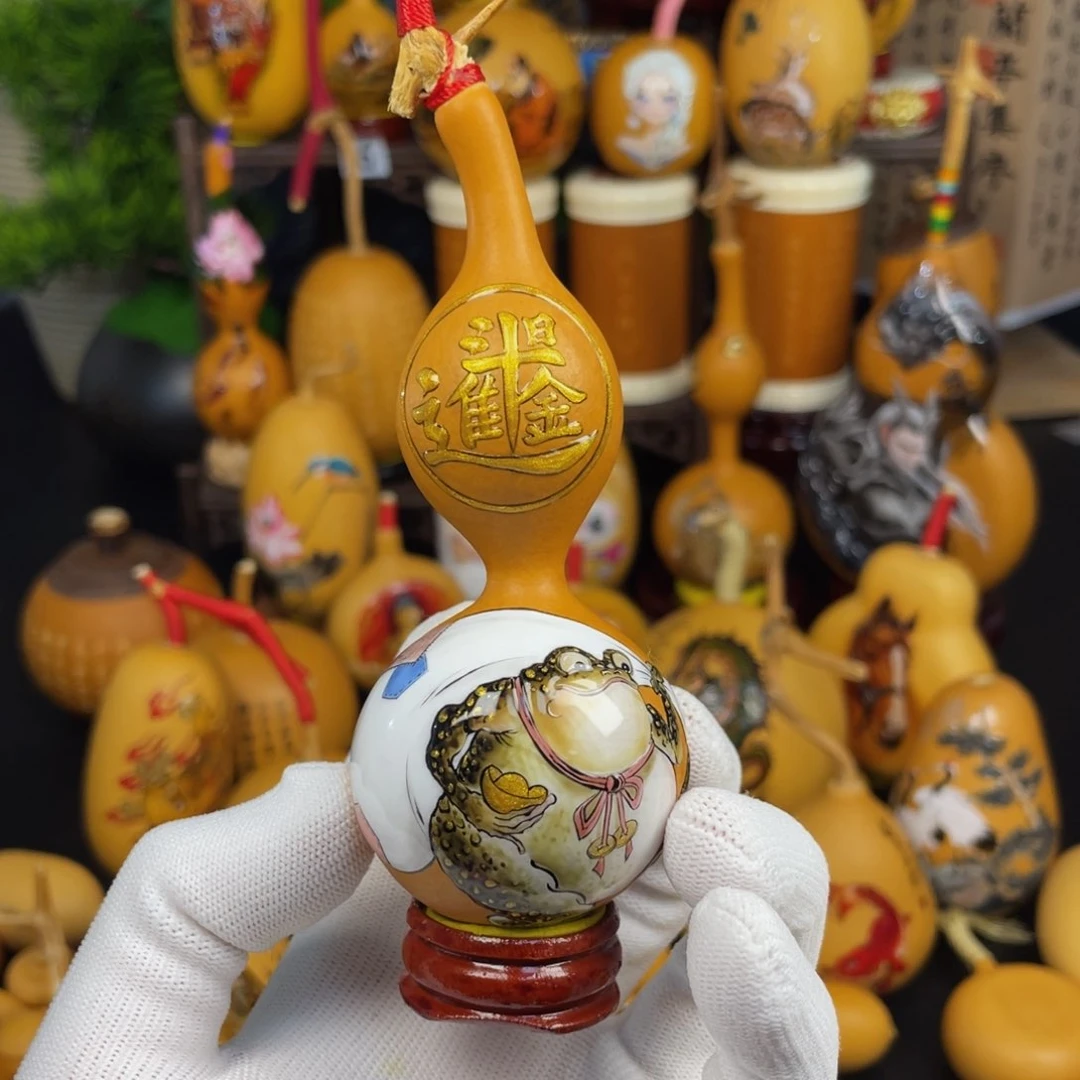日进斗金清和老师金蟾作品