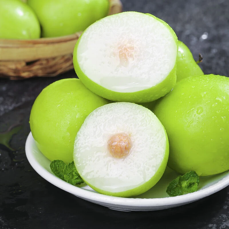 展卉福建贵妃牛奶枣香脆清甜产地直发4.5斤 单果60-110g