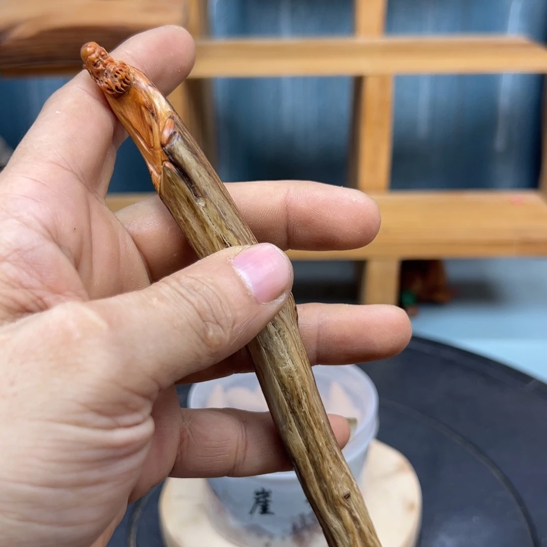 木悟*崖柏木摆件手把件