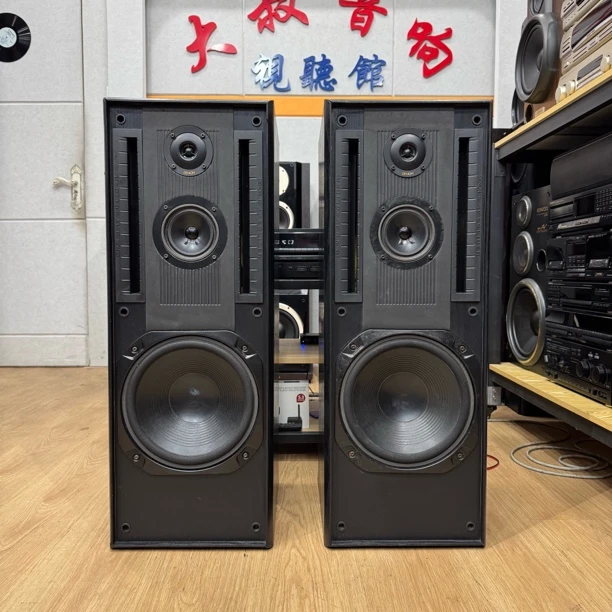 8新 Denon/天龙 803落地10寸音箱一对,正常使用,运费自理成色一般