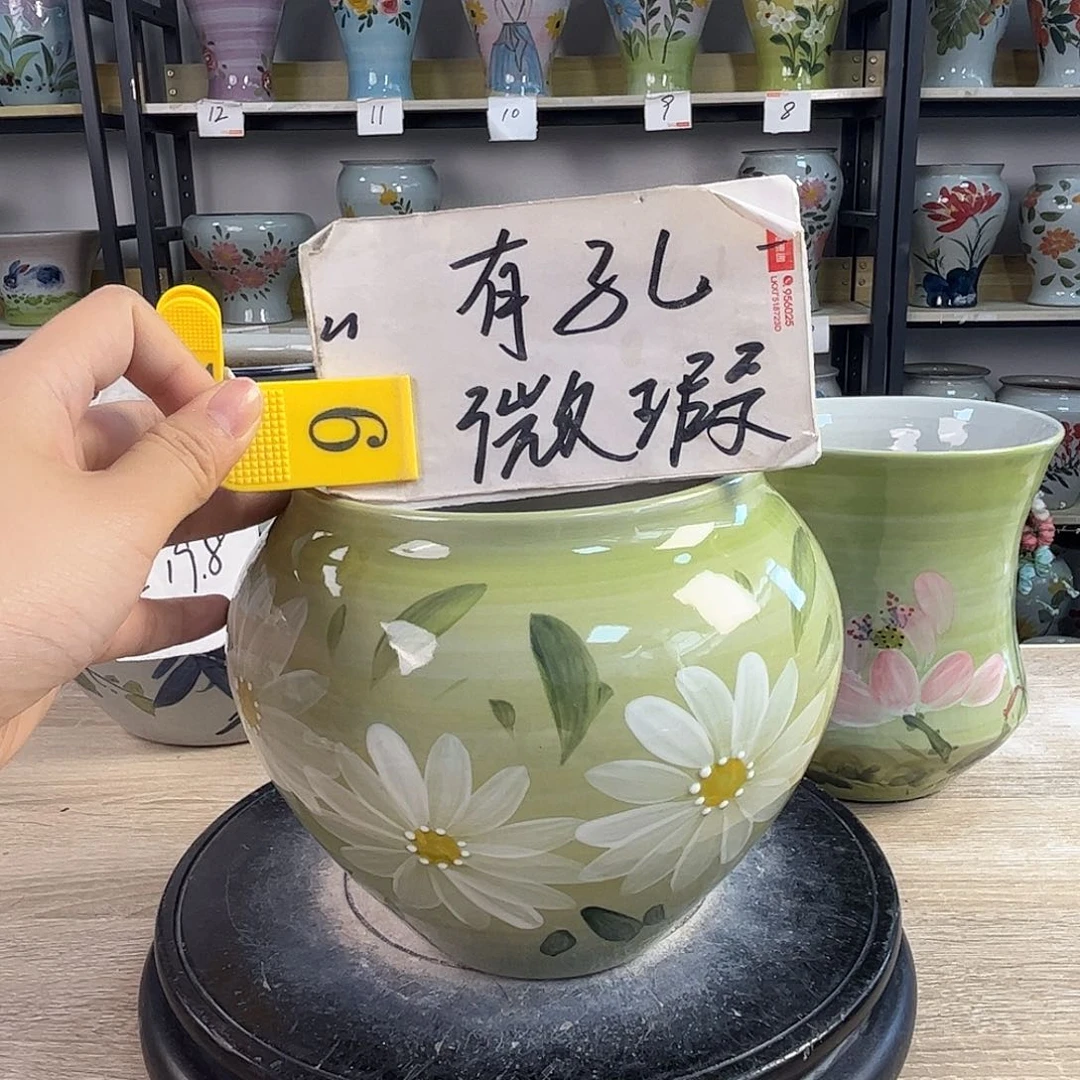 罐1tc景德鎮陶瓷花盆