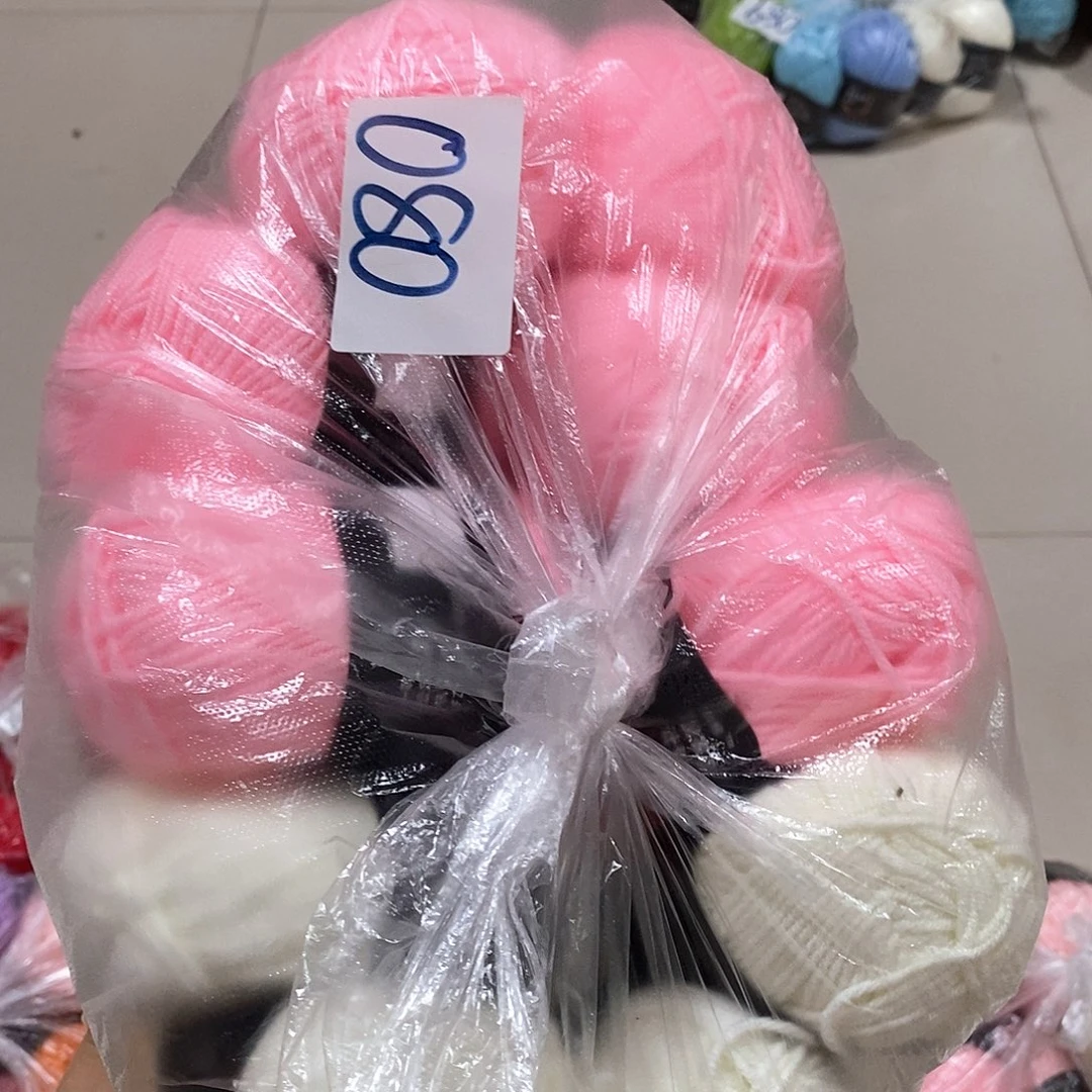 四股 依棉080 奶白有色差
