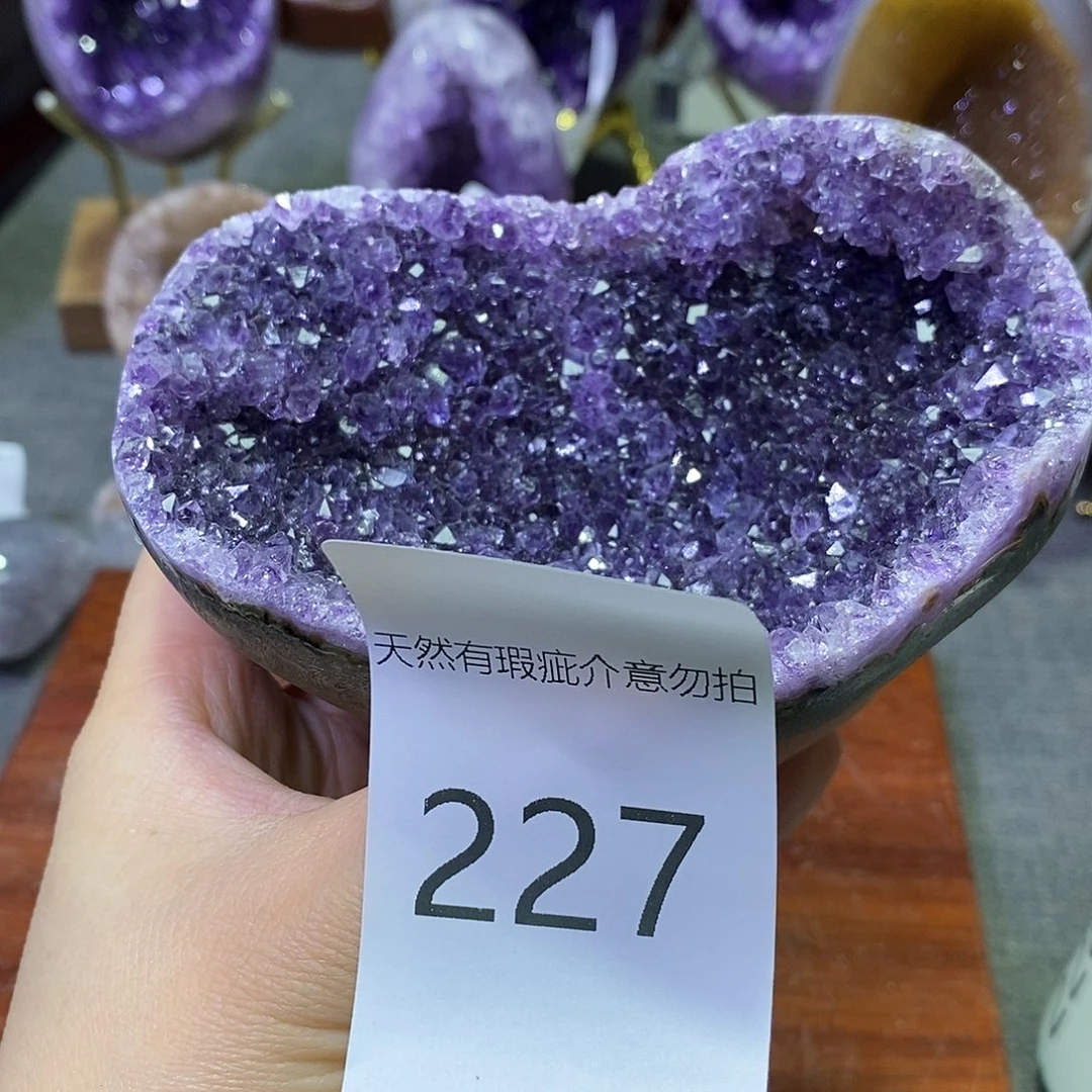 未镶嵌珠宝半成品紫晶