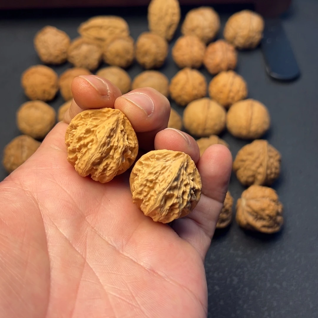 把件文玩核桃状元帽