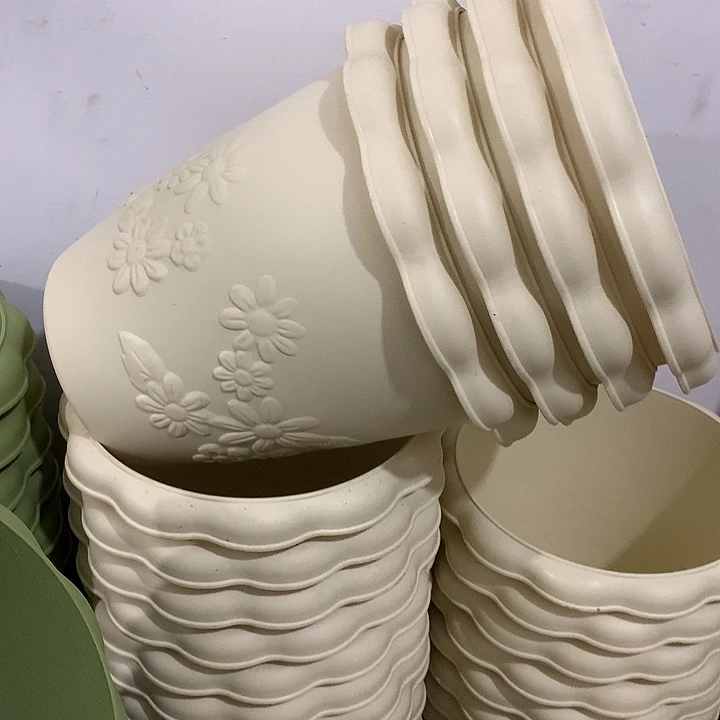 浮雕口24高24米白4个