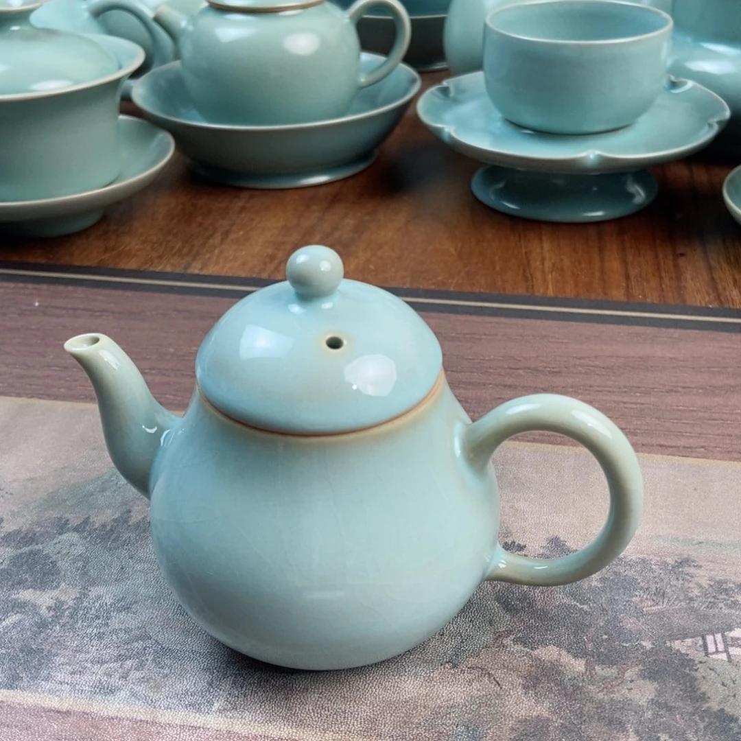 摆件原产地原矿汝瓷～茶器