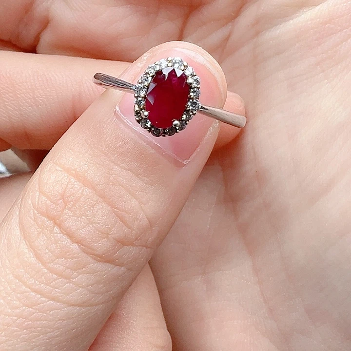 发饰银S925镶嵌蓝宝石