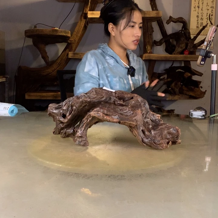 一****天然的云南紫柚木会黄水