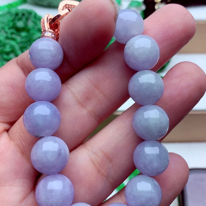 翡翠未镶嵌手链手串