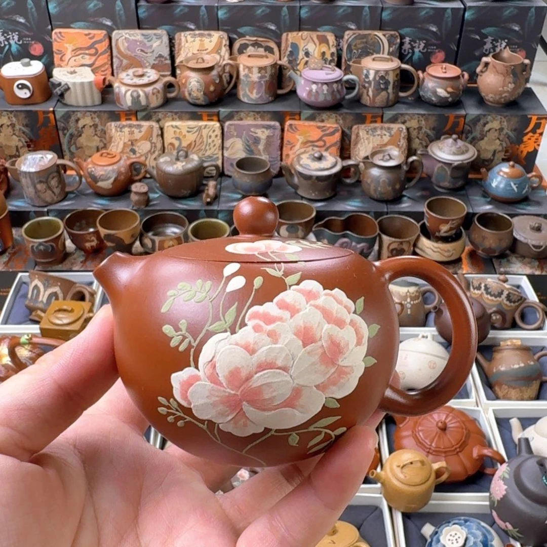 茶壶紫砂150cc原矿精工半手