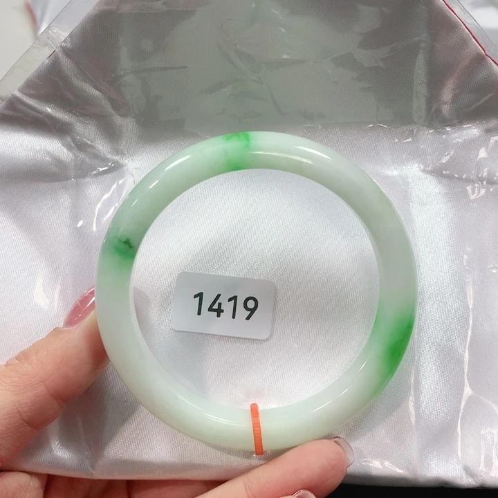 翡翠手镯未镶嵌天然翡翠手镯5803