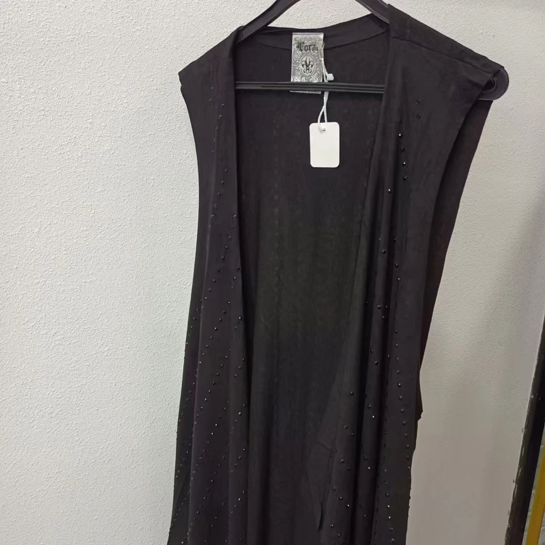 唯琳剪标   8仓B3-11-2092款   长款无袖外套